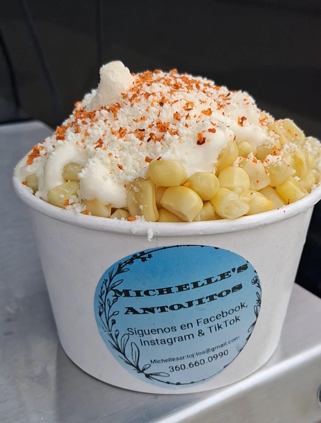 Esquites Corn in a Cup